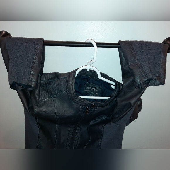 COPY - Selby Collection women's slate faux leather jacket XXL excellent used co… - Picture 4 of 11